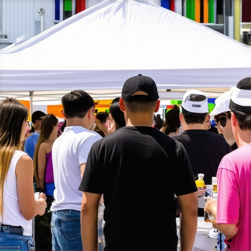 Local Fremont community event with business owners and residents engaging in activities.