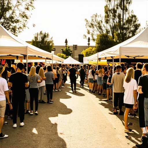 Fremont business owner participating in community event and digital outreach.