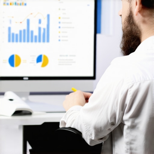 Fremont Local SEO Expert Analyzing Data Expert analyzing Fremont local SEO dashboard with graphs and data points.