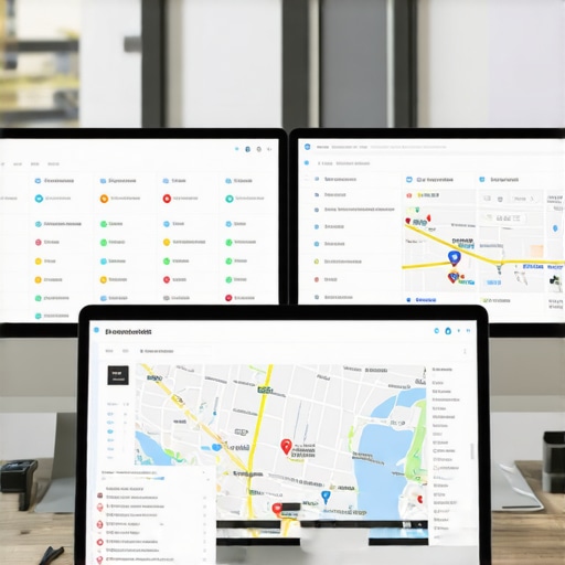 Fremont local SEO analytics dashboard with maps and ranking data.