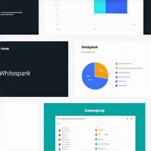 Screenshot of local SEO tools dashboard with BrightLocal, Whitespark, and GatherUp interfaces.