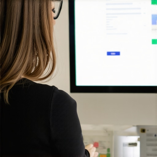 Business owner working on Google My Business listing in Fremont