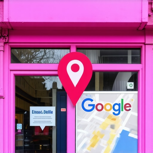 Fremont storefront with Google Maps marker to illustrate local SEO tactics.